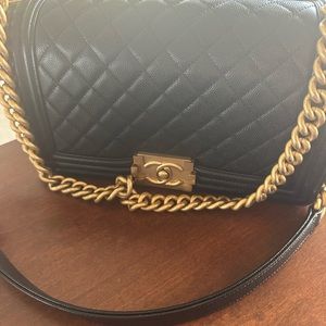 Chanel medium boy bag
